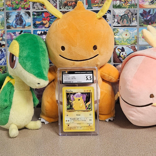 Pikachu 1999 Base Set CGC 5.5