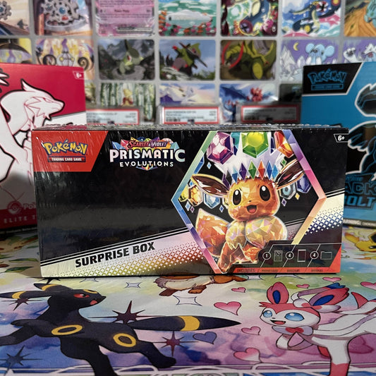 Prismatic Evolutions Surprise Box