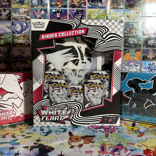 White Flare Binder Collection